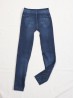 High Waist Denim Style Stretchy Legging (Fleece Lined) (One Size)